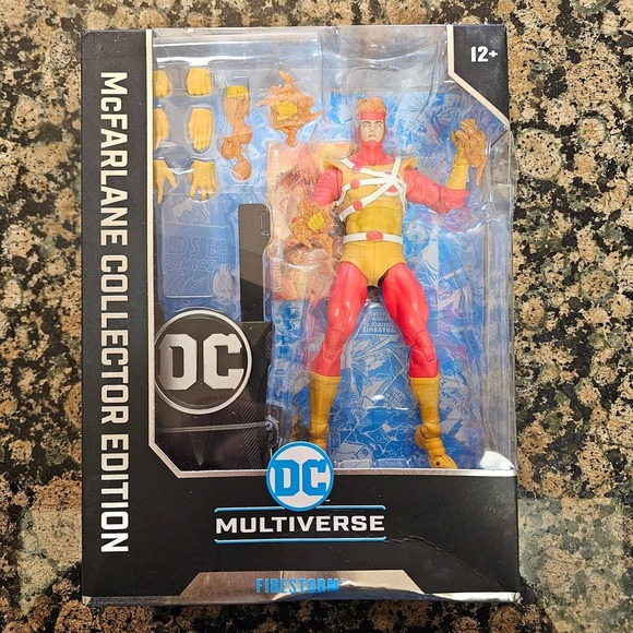 McFarlane Collector Edition 04 Firestorm Action Figure Crisis on Infinite Earths - Picture 2 of 9